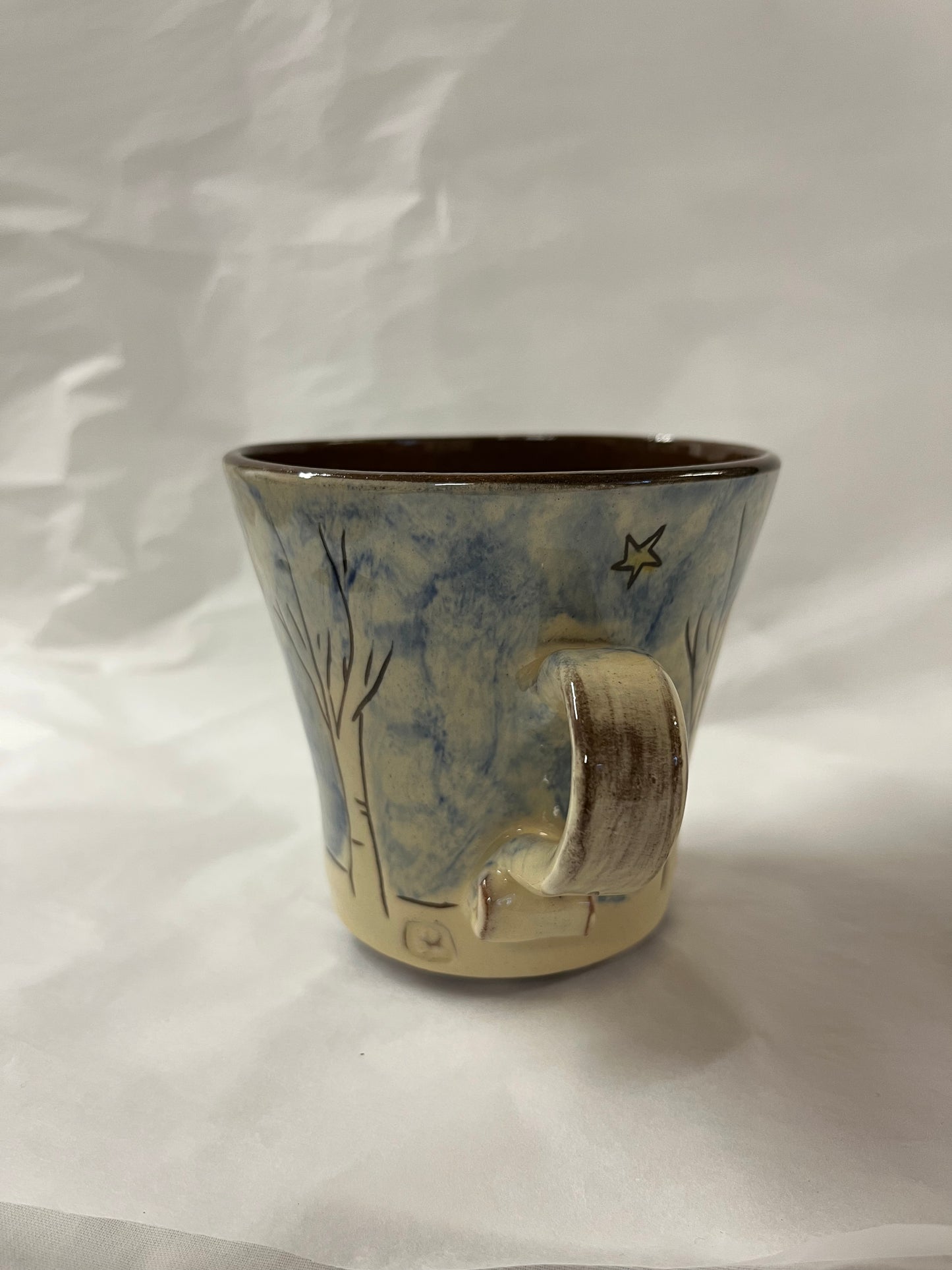 Winter trees mug