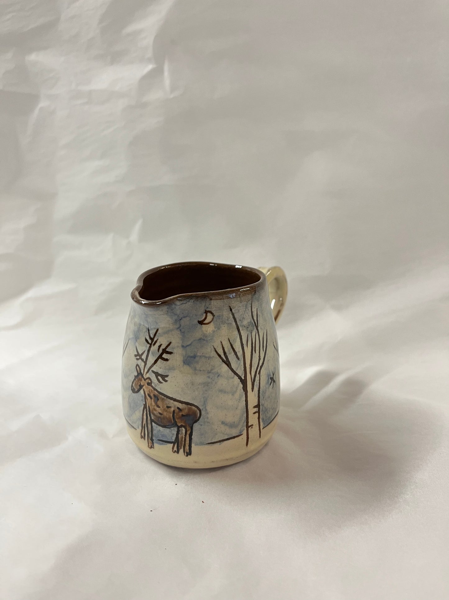 Winter trees stag jug