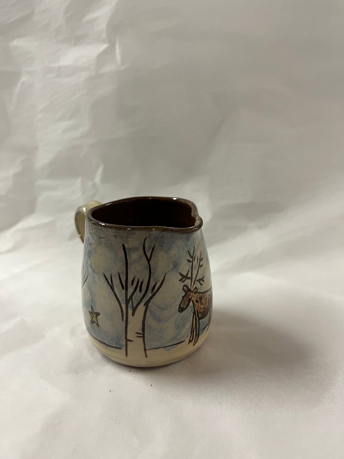 Winter trees stag jug