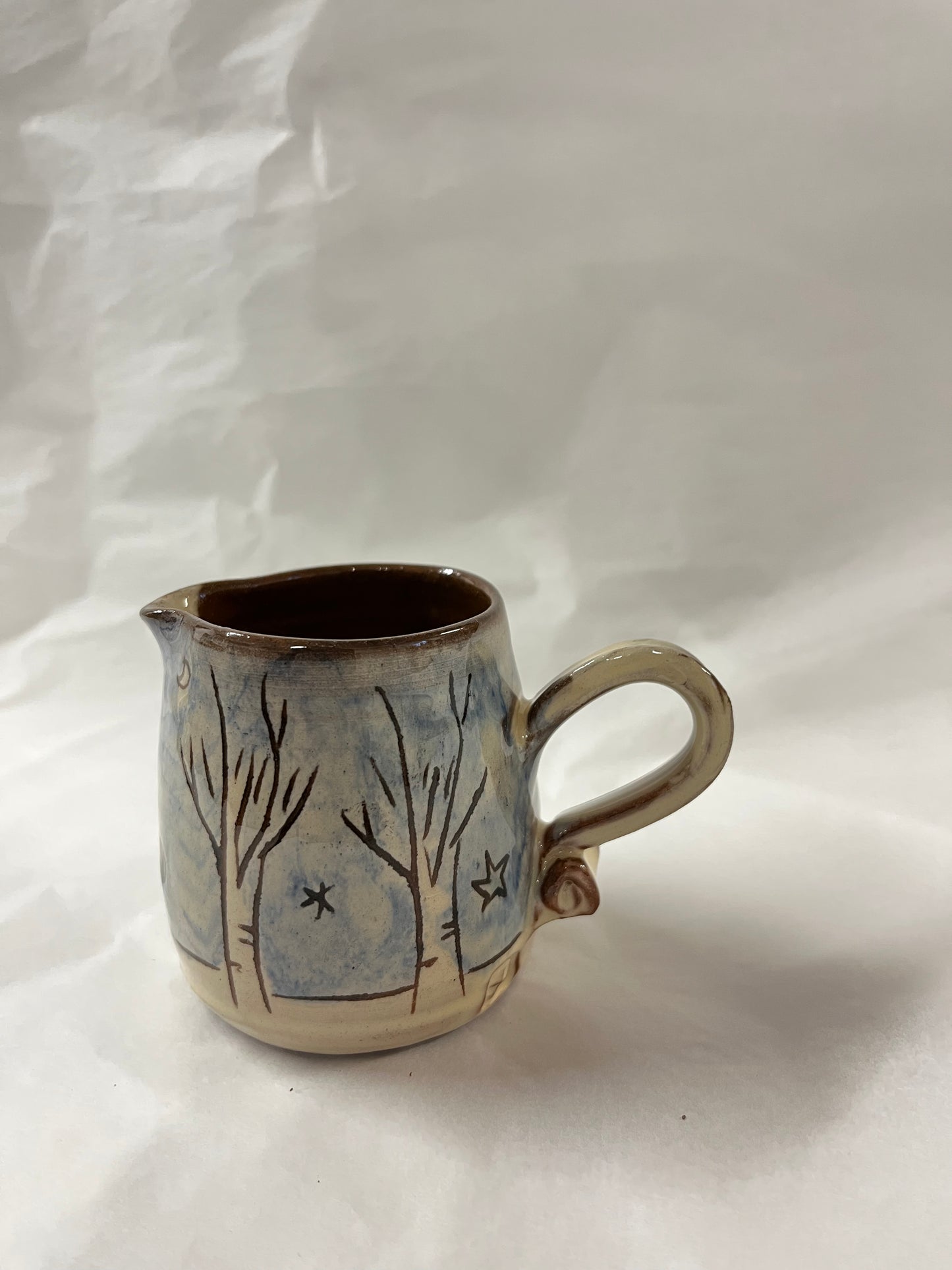 Winter trees stag jug